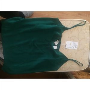 Green top medium brand new with tag